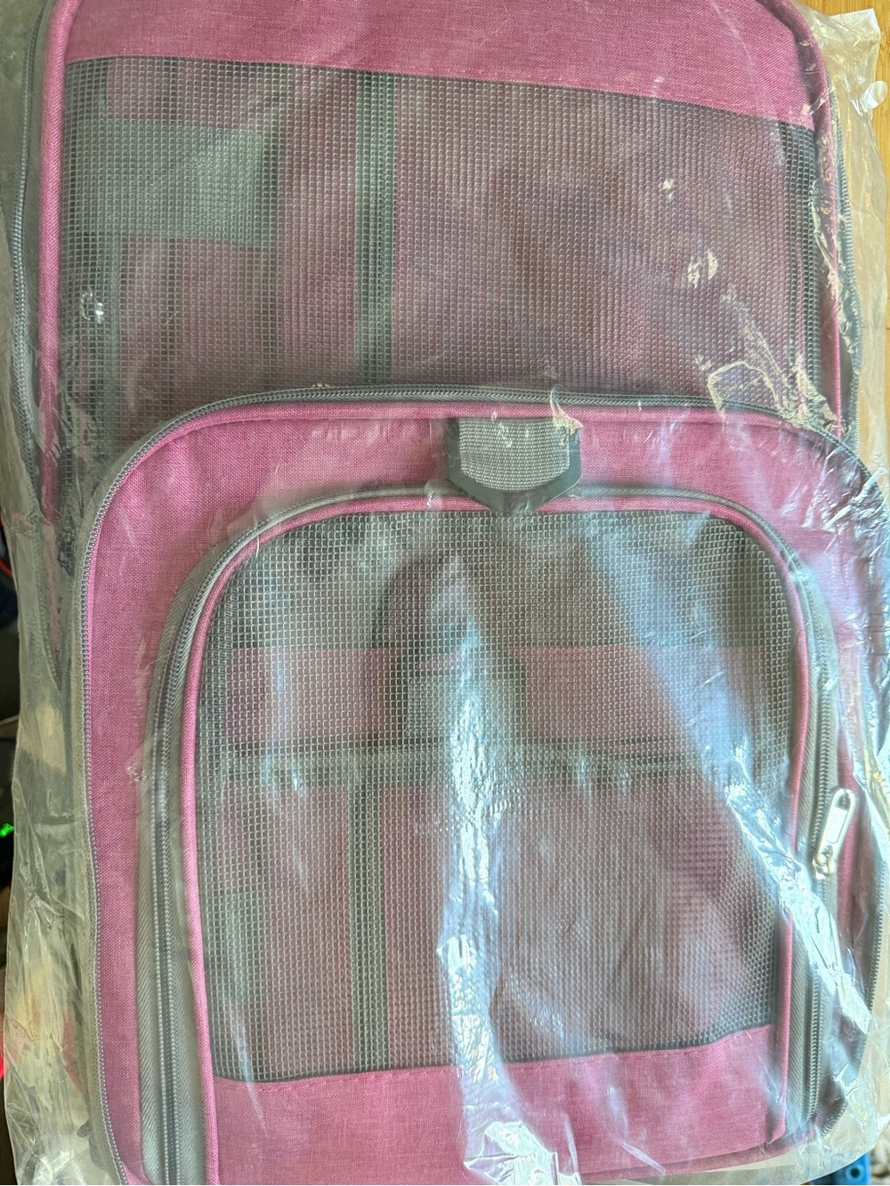 💕 NIB Pink Soft-Sided Cat or Small Dog Pet Carrier with Mesh Panels - Picture 4 of 16